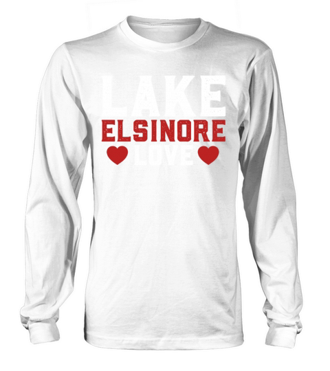 LAKE ELSINORE LOVE California Fan Lake Elsinore Long sleeved Unisex