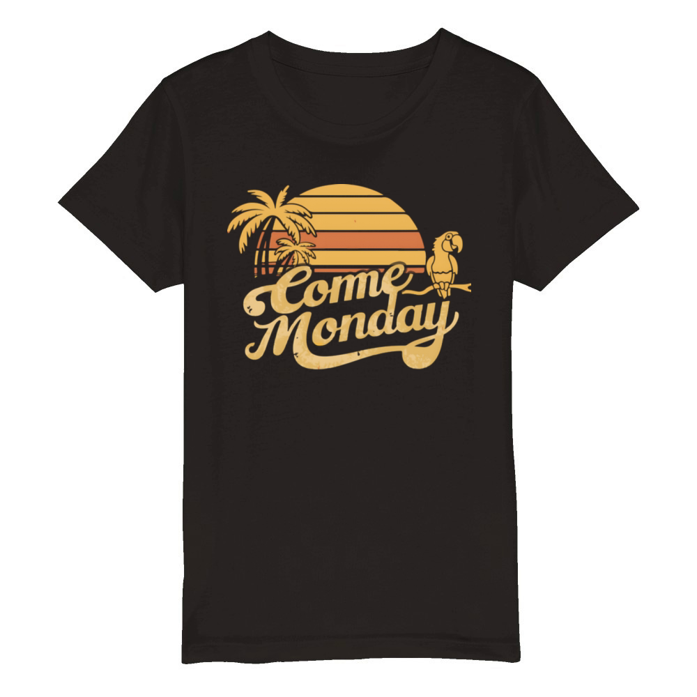 Come Monday Organic Kids Crewneck T-shirt