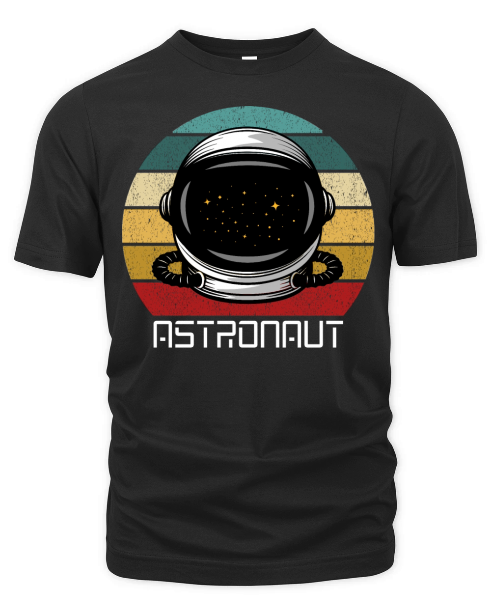 Astronaut Stargazers Space Lover Retro Vintage Organic Unisex T-shirt