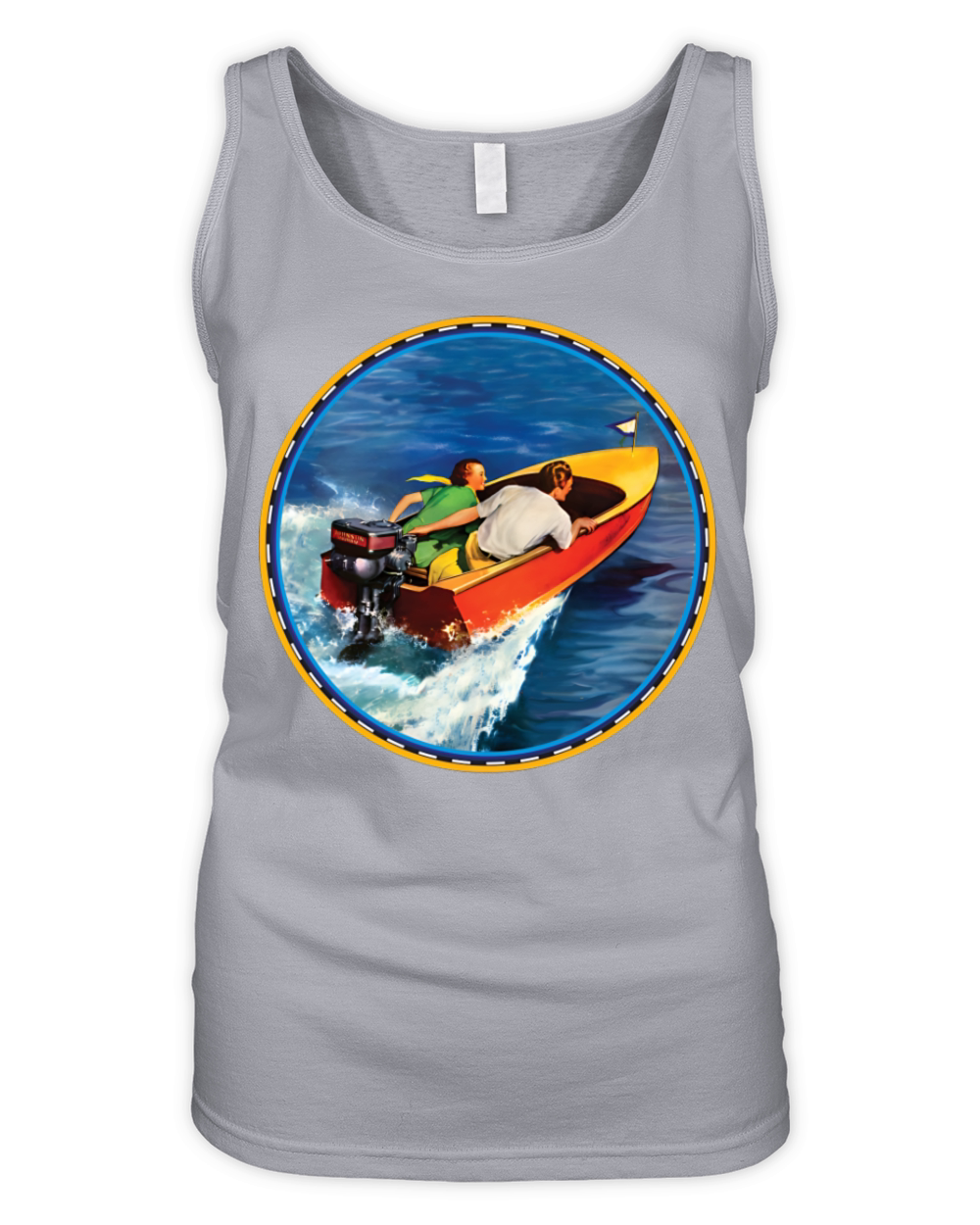 Boating Organic Women's Tank Top