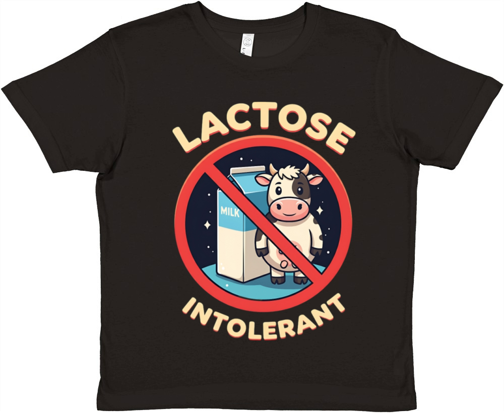 Lactose Intolerant Premium Kids Crewneck T-shirt