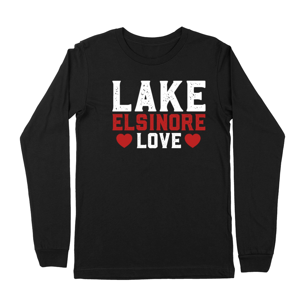 LAKE ELSINORE LOVE California Fan Lake Elsinore Premium Long Sleeve