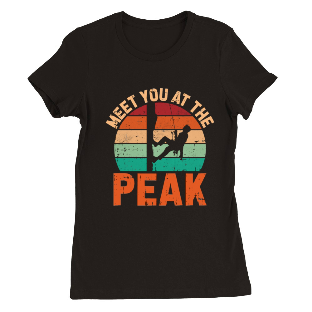 Meet You at the Peak Premium Womens Crewneck T-shirt