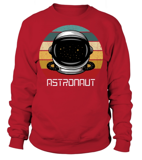 Astronaut Stargazers Space Lover Retro Vintage Sweatshirt Unisex