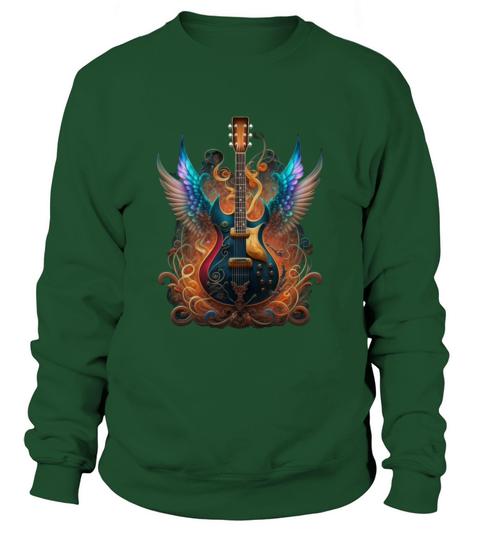 Guitar Sweatshirt Unisex