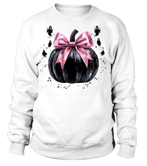 Halloween Retro Black Disco Pumpkin Sweatshirt Unisex