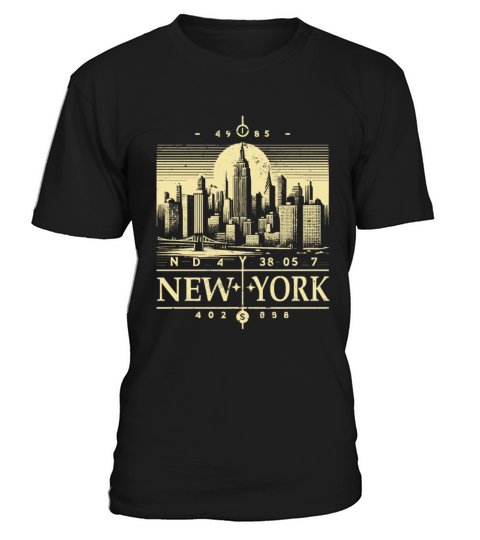Retro New York City Vintage NY Graphic Tee T-Shirt Unisex