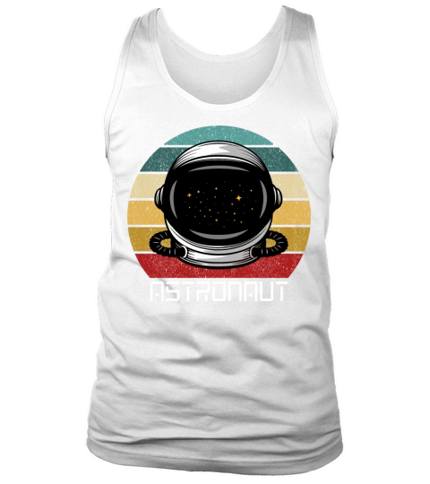 Astronaut Stargazers Space Lover Retro Vintage Tank Top Unisex
