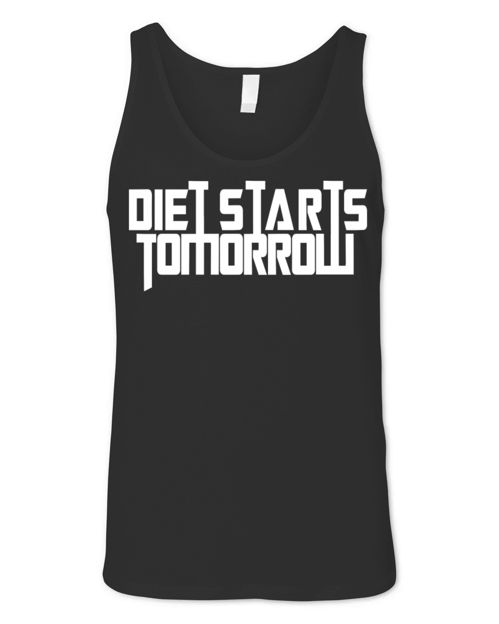 Diet starts tomorrow Unisex Jersey Tank