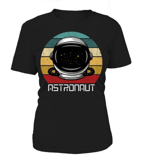 Astronaut Stargazers Space Lover Retro Vintage Women's T-Shirt