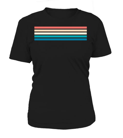 Retro stripe design with vintage vibe Women's T-Shirt