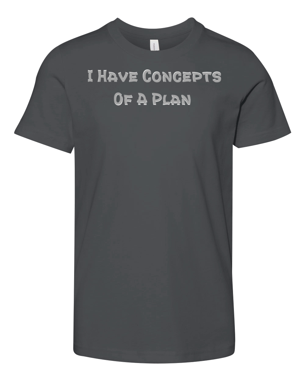 I Have Concepts of a Plan Funny Debate 2024 Youth Unisex Jersey Tee