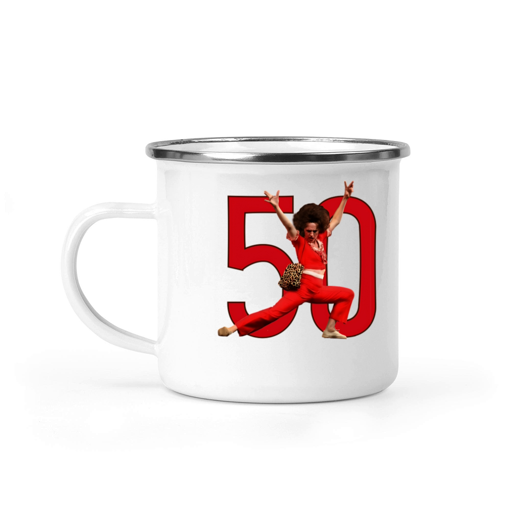 50 years old Sally Omalley Camping Mug
