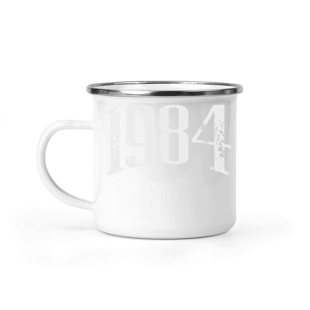 Vintage 1984 Retro 40th Birthday Camping Mug