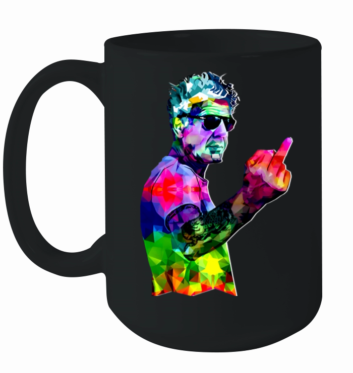 Anthony Bourdain WPAP Ceramic Mug
