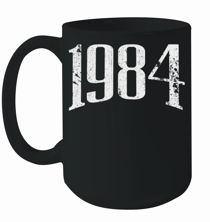 Vintage 1984 Retro 40th Birthday Ceramic Mug