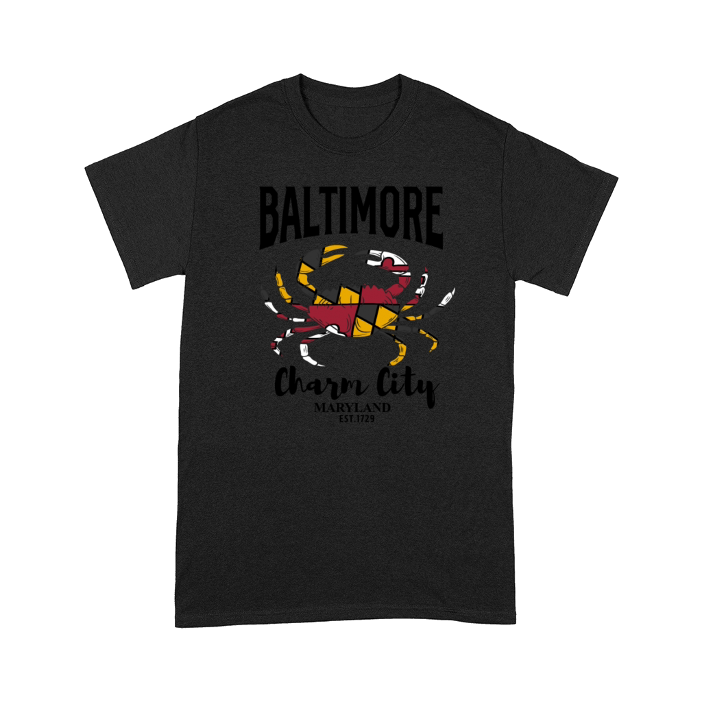 Baltimore Charm City Crab Comfort T-shirt