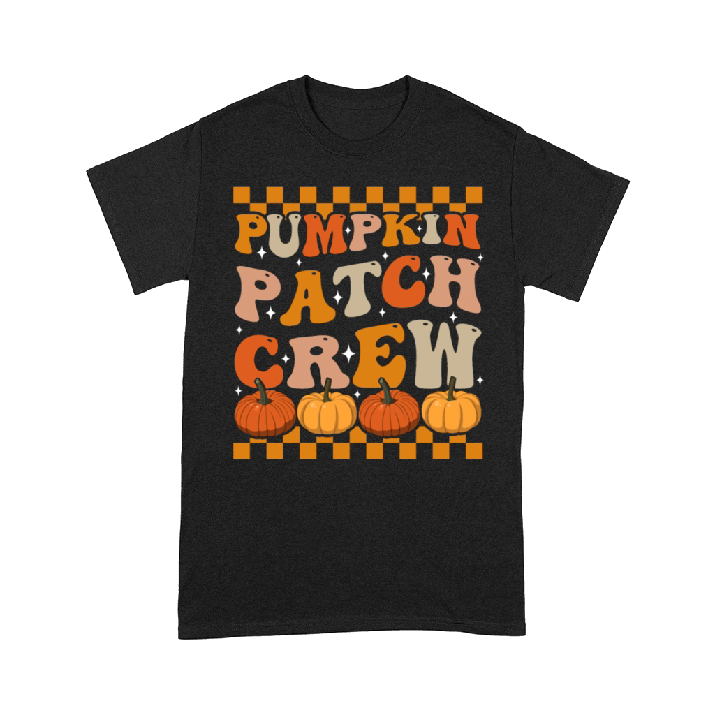 Groovy Pumpkin Patch Crew Fall Pumpkins Comfort T-shirt