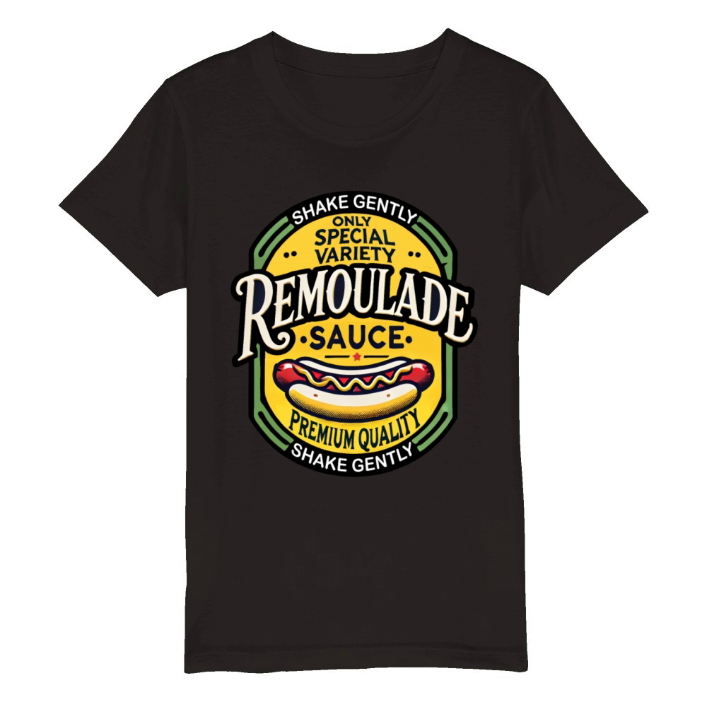 Remoulade Halloween 2024 Costume sauce Organic Kids Crewneck T-shirt