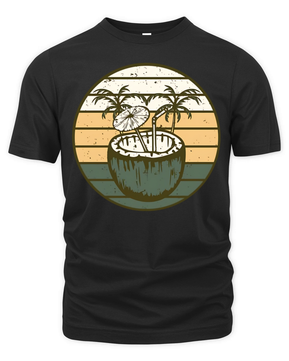 Coconut Juice Vintage Organic Unisex T-shirt
