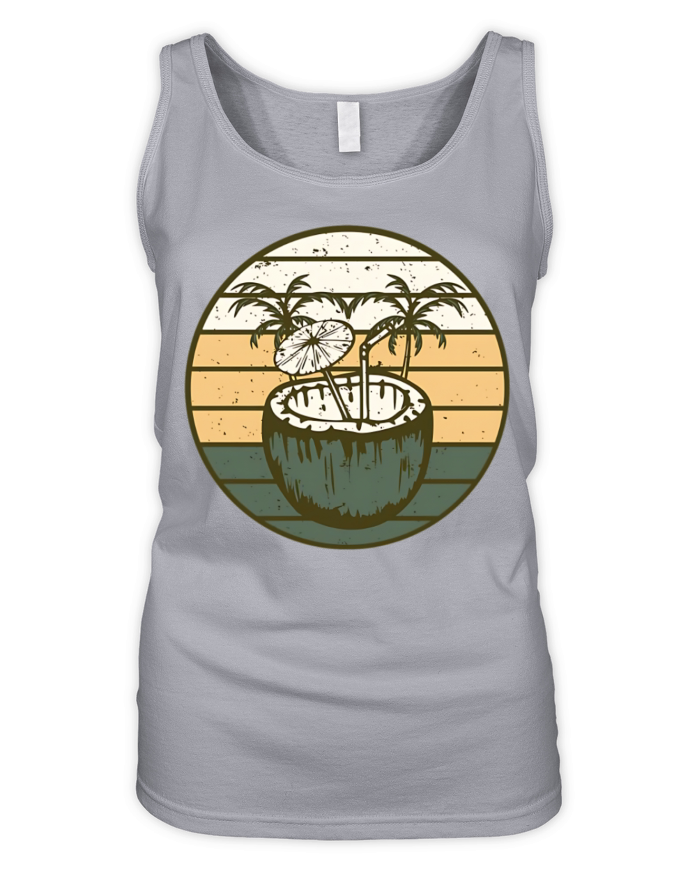 Coconut Juice Vintage Organic Women's Tank Top