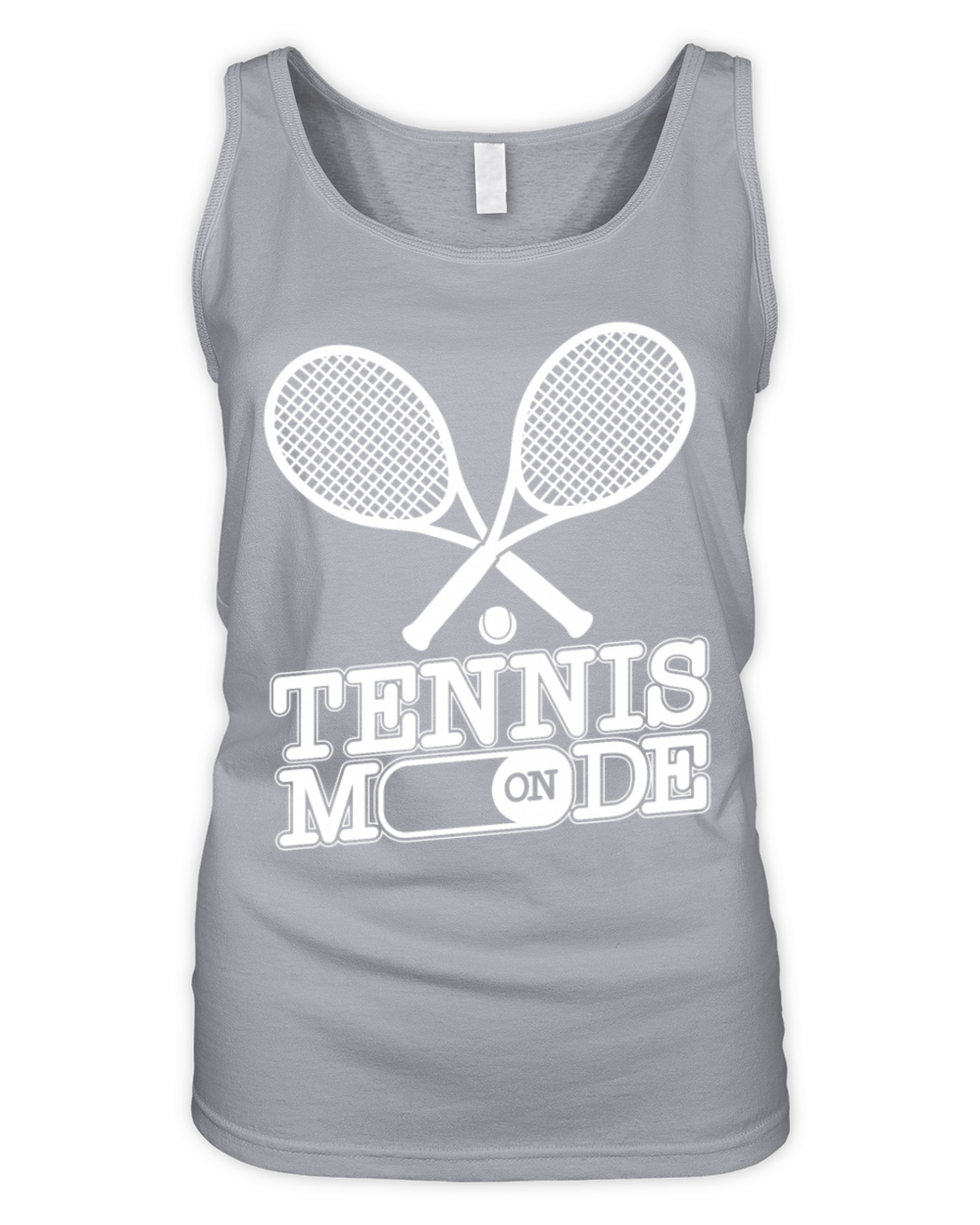 Funny Tennis Player Racket Tennis Organic Women's Tank Top