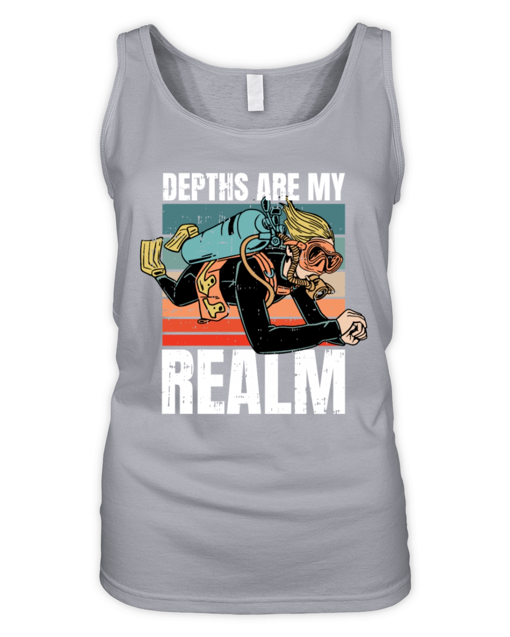 Underwater Explorer Organic Women's Tank Top