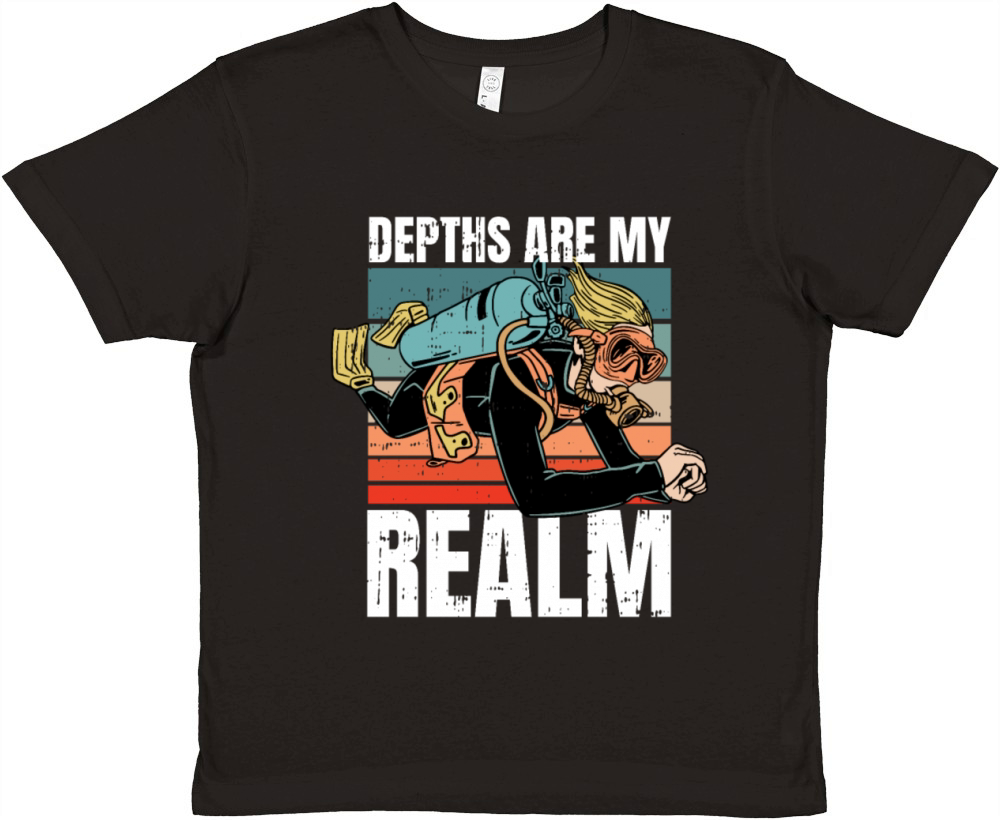 Underwater Explorer Premium Kids Crewneck T-shirt