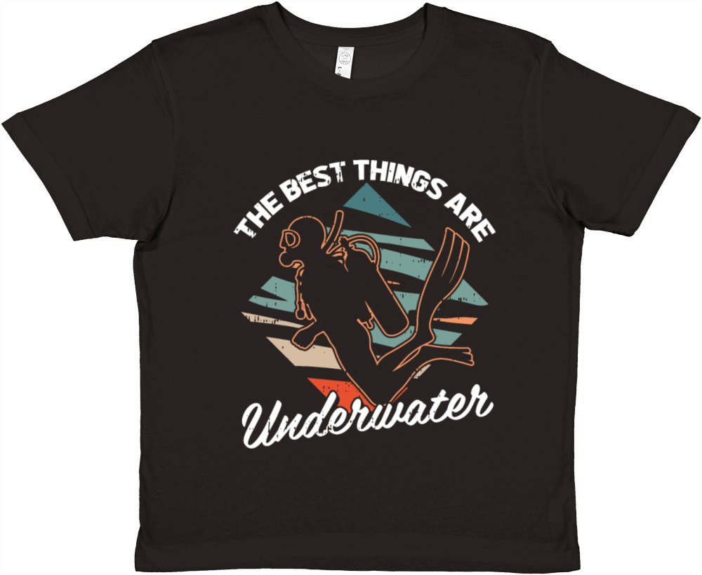 Underwater Wonders Premium Kids Crewneck T-shirt