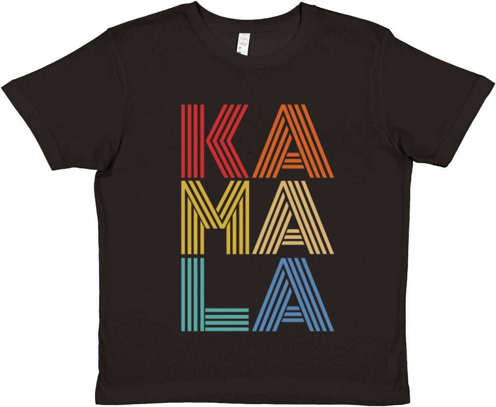 Vintage Kamala Harris Premium Kids Crewneck T-shirt