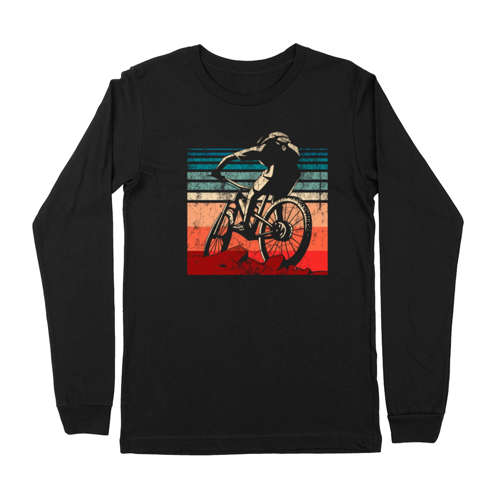 Vintage Mountain Bike Adventure Premium Long Sleeve
