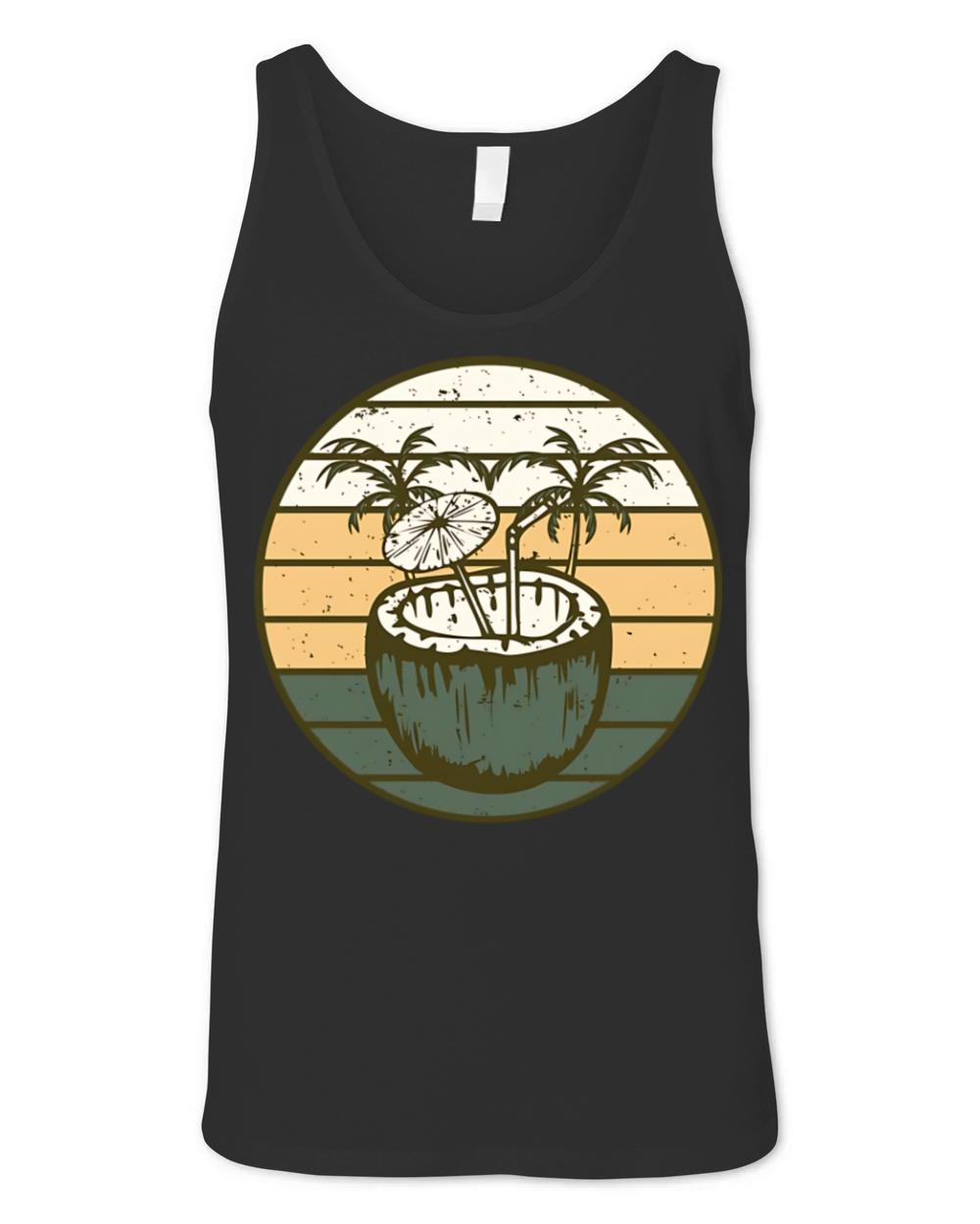 Coconut Juice Vintage Unisex Jersey Tank