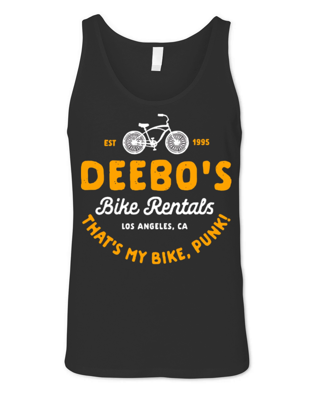 Deebos Bike Rentals Unisex Jersey Tank