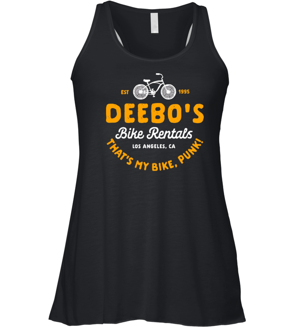 Deebos Bike Rentals Women's Flowy Tank Top