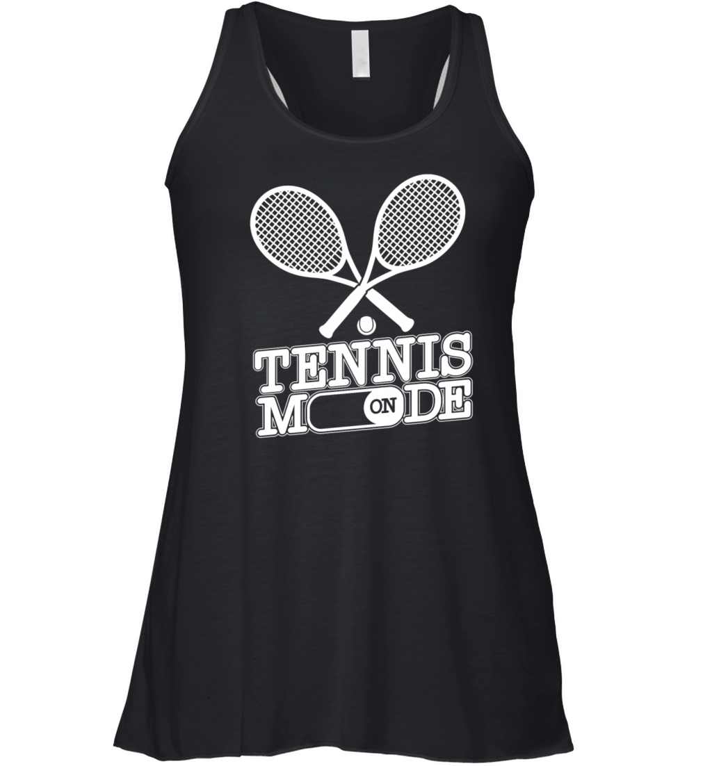 Funny Tennis Player Racket Tennis Women's Flowy Tank Top