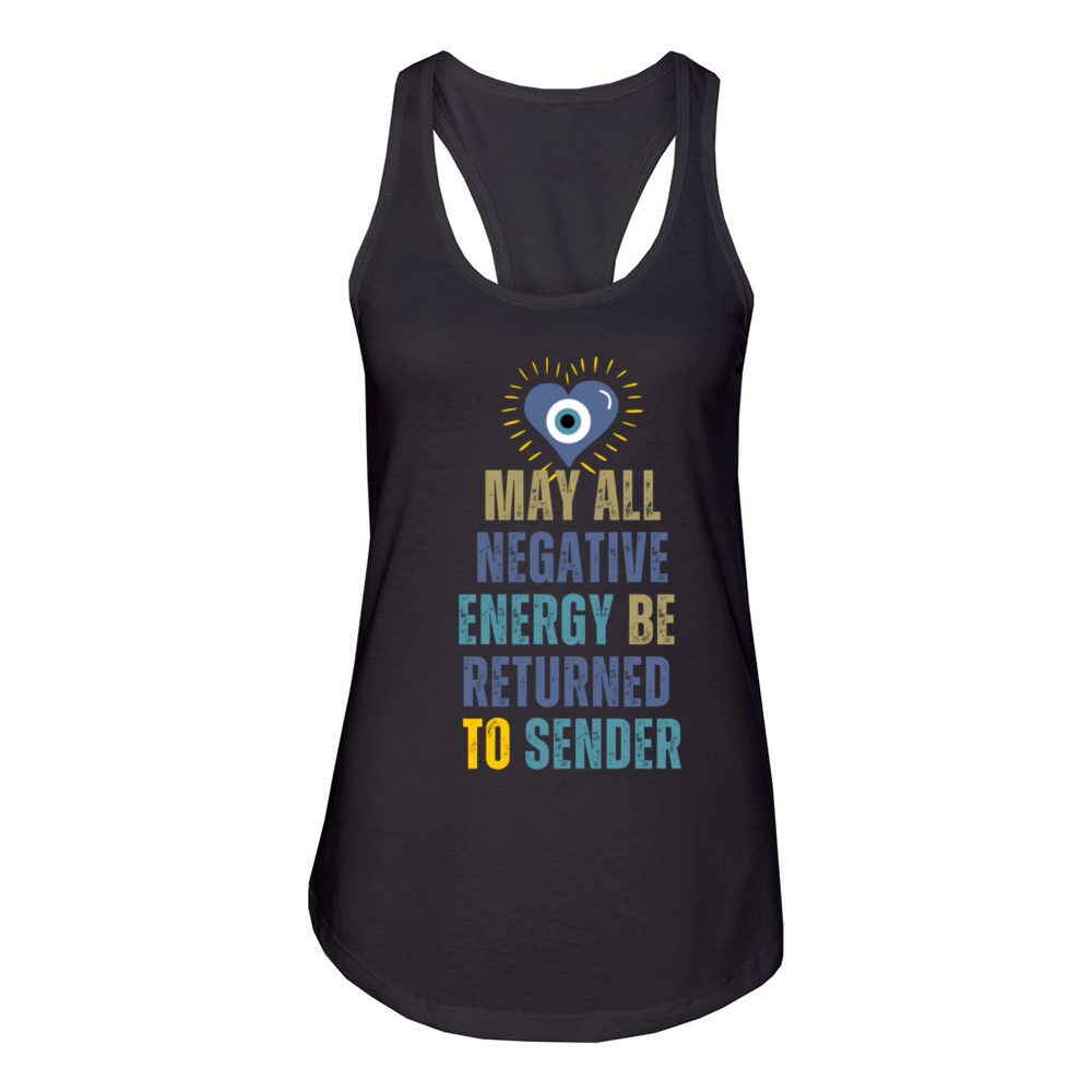 Mindfulness Quotes Women's Racerback Tank