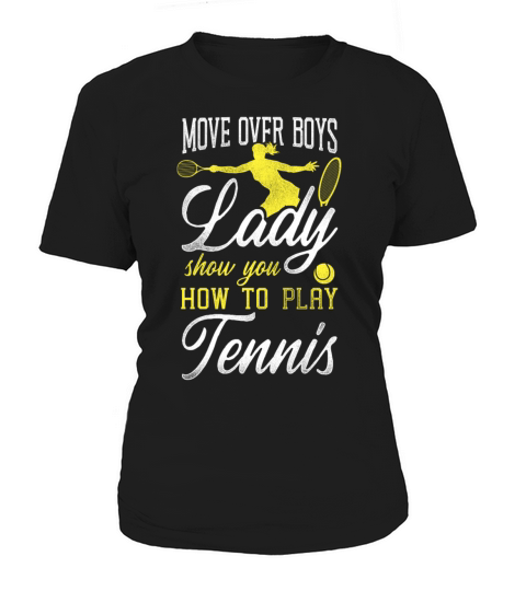 Funny Tennis Player Racket Girl Women's T-Shirt