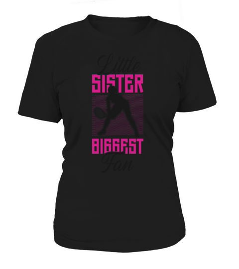 Funny Tennis Player Racket Sister Women's T-Shirt