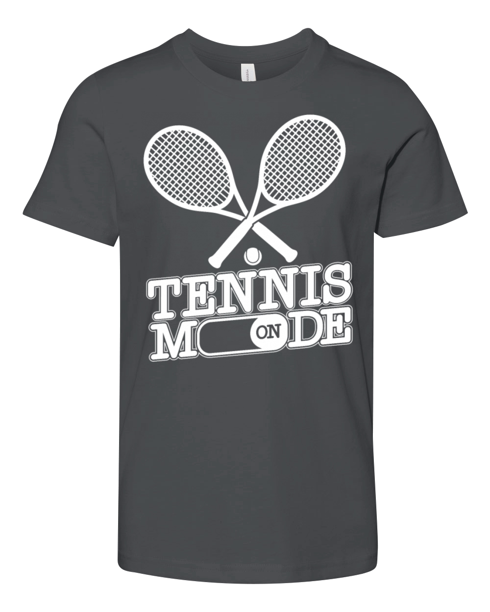 Funny Tennis Player Racket Tennis Youth Unisex Jersey Tee