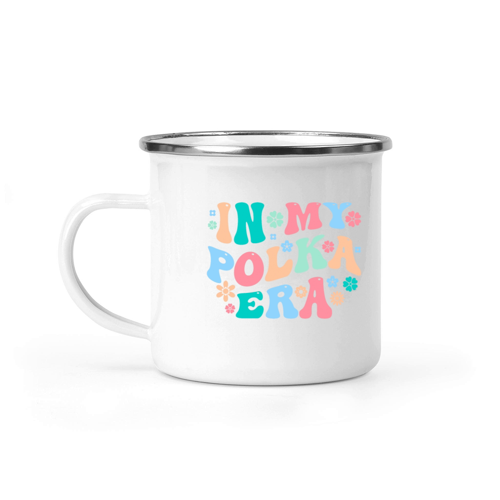 Funny Polka Dance Design for a Polka Muscian Camping Mug