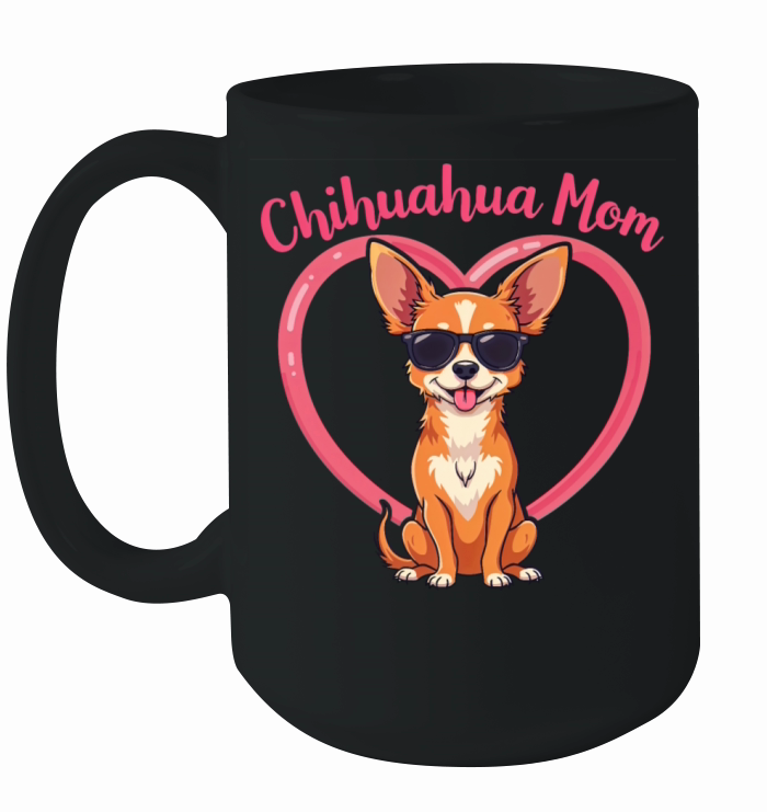 Chihuahua Mom Ceramic Mug