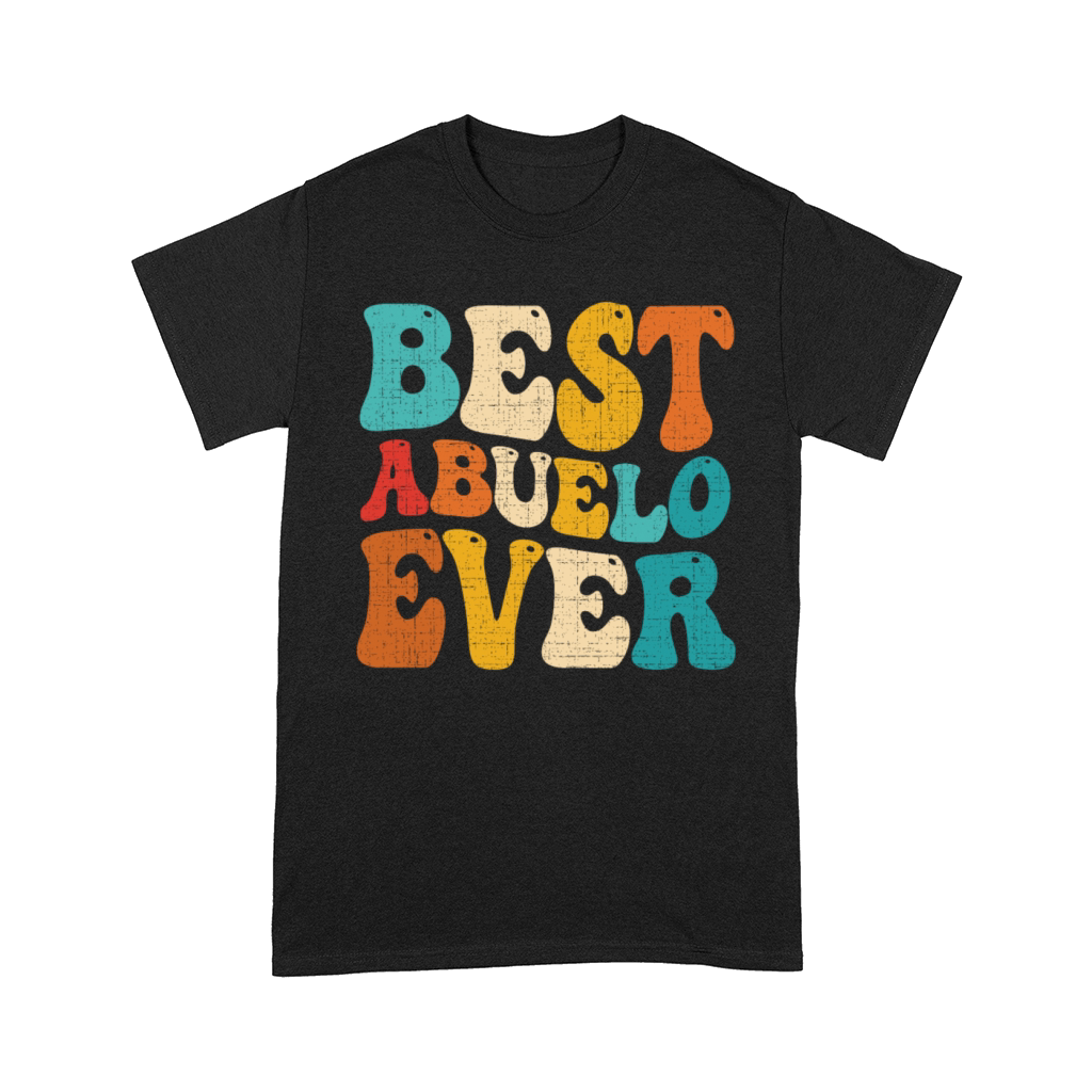 Best Abuelo Ever Retro Vintage Spanish Grandpa Comfort T-shirt