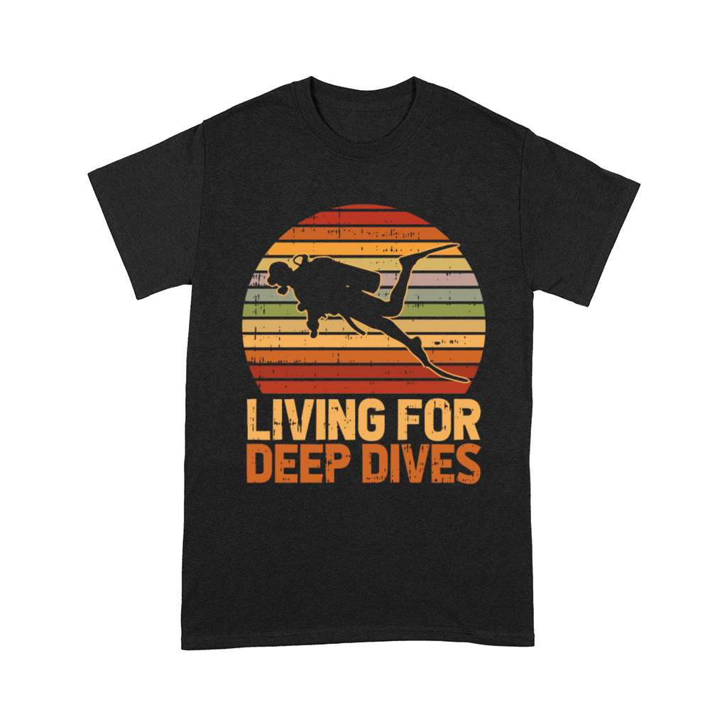 Living for Deep Dives Comfort T-shirt
