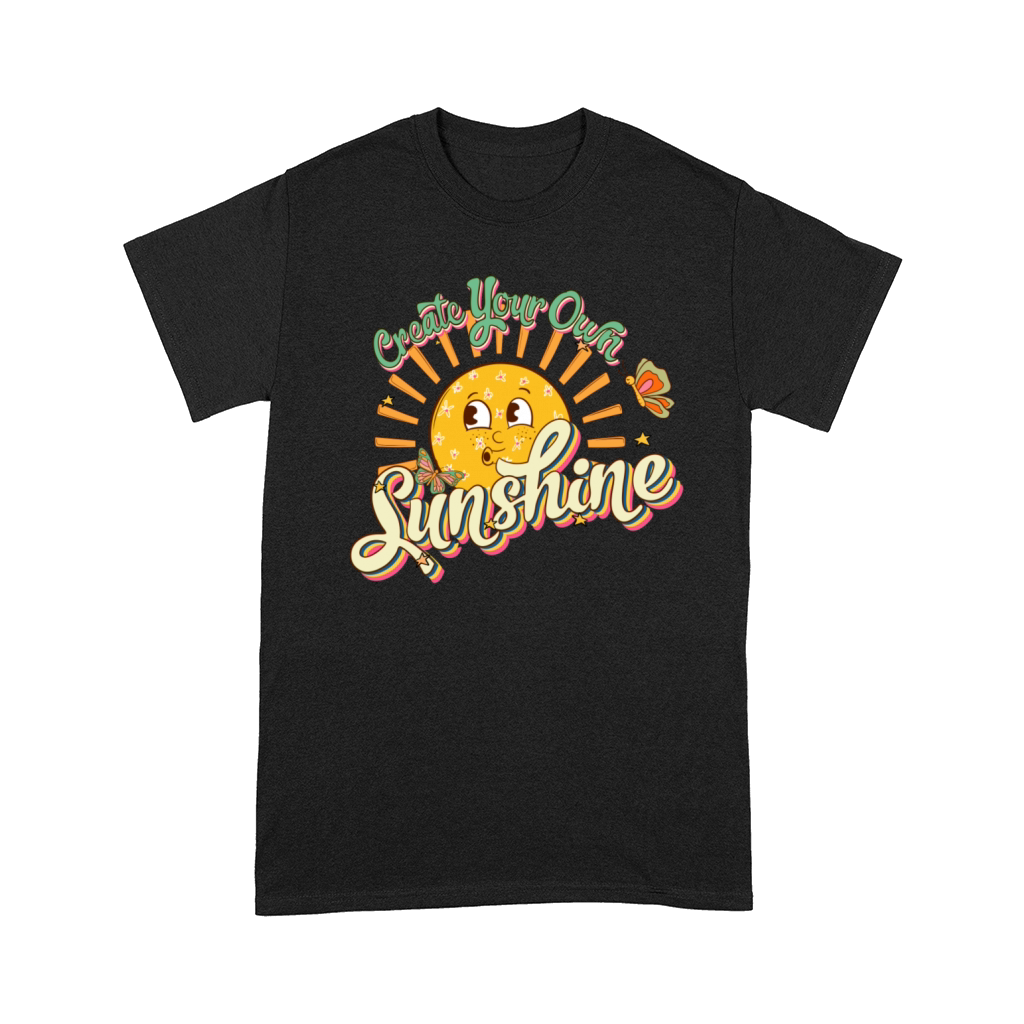 Retro Create Your Own Sunshine Design Comfort T-shirt