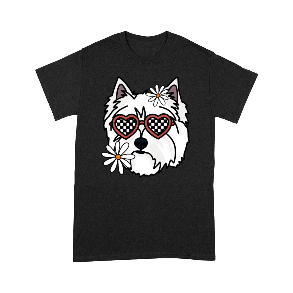Westie Retro Dog Comfort T-shirt