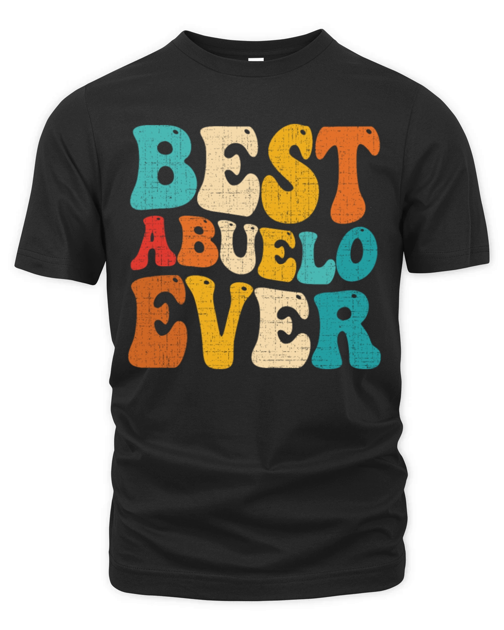 Best Abuelo Ever Retro Vintage Spanish Grandpa Organic Unisex T-shirt