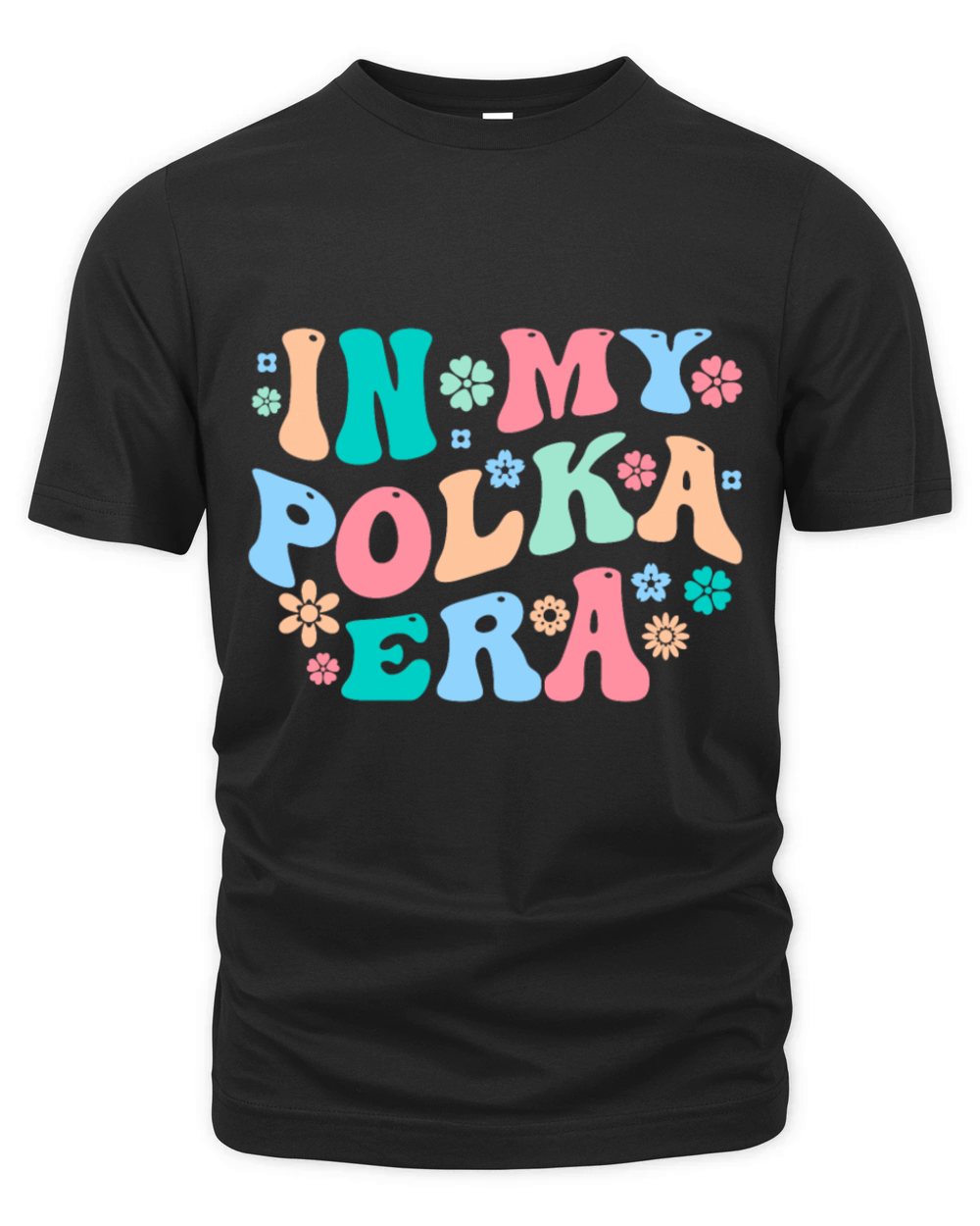 Funny Polka Dance Design for a Polka Muscian Organic Unisex T-shirt