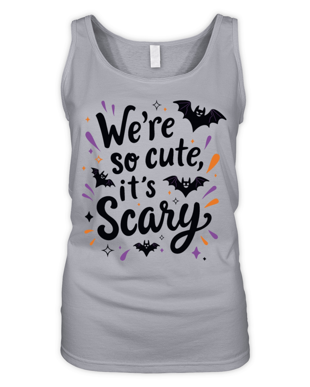 Cutely Spooky - Halloween For Couples Organic Women's Tank Top