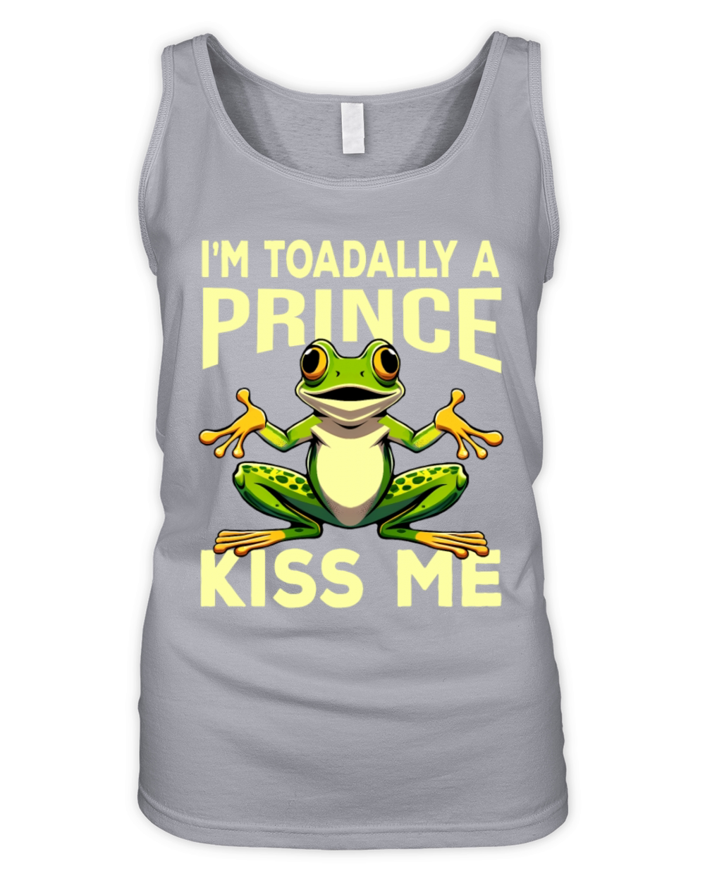 Funny Cute Frog Lover Pun Prince Charming Costume Organic Women's Tank Top