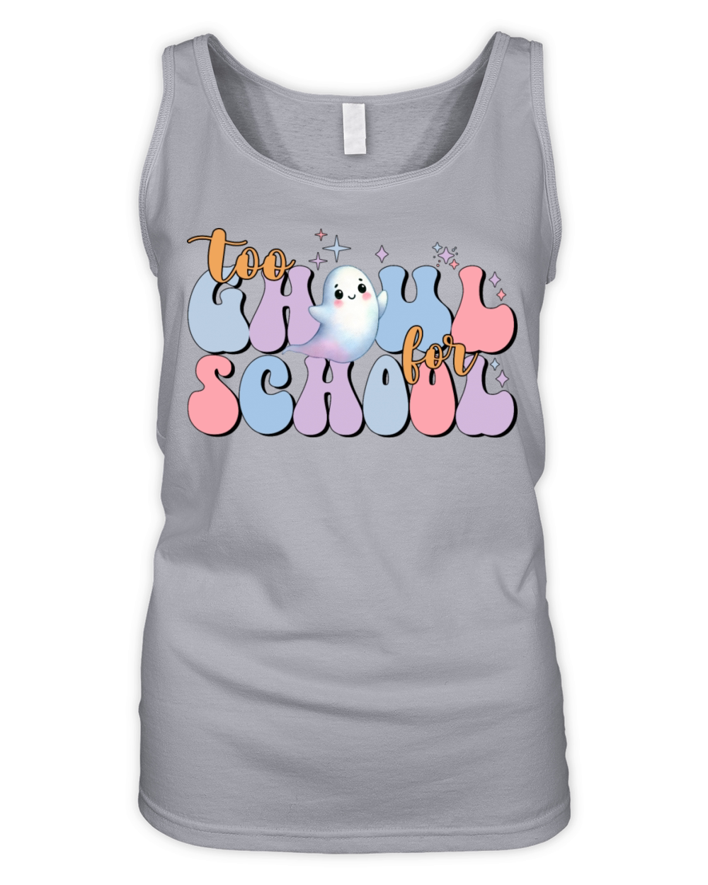 Too Ghoul For School Organic Women's Tank Top